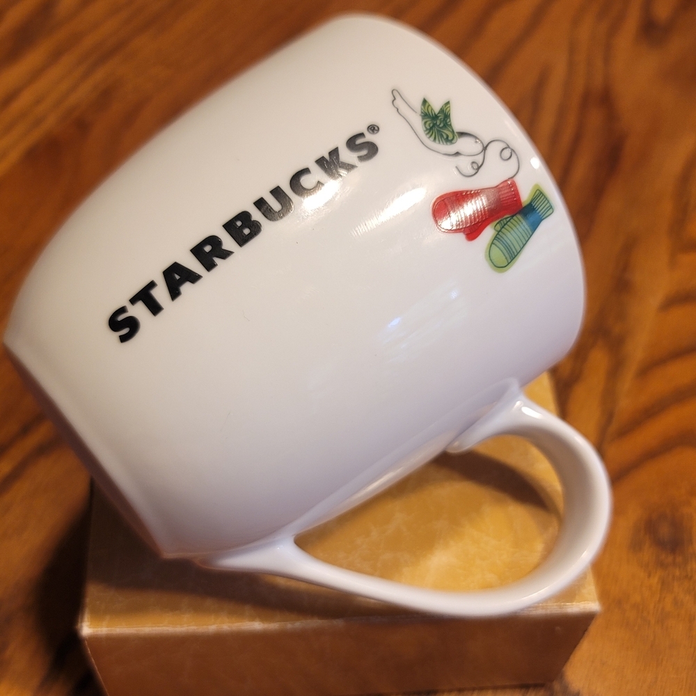 🎄Starbucks Large Ceramic Holiday Mug 13 oz